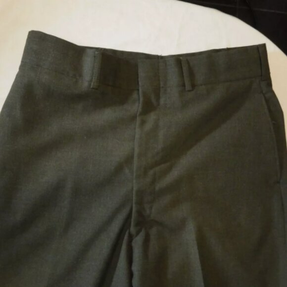 33x31 SACO MENS USMC MARINES DRESS ALPHA UNIFORM SHADE 2212 GREEN PANTS SV 1797 - Picture 3 of 10